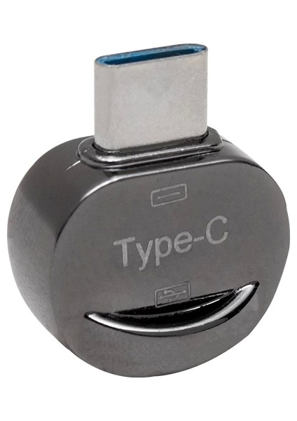 Type-C To USB Otg Çevirici (Altı Oval)