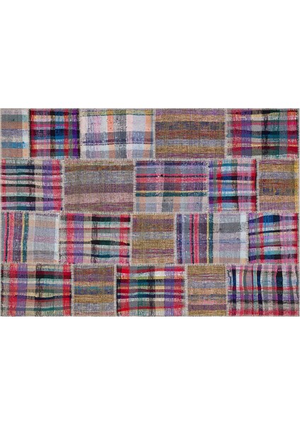 Patchwork Sbt Multi El Dokuma Halı 170 x 240 cm 4.08 m2 Patchwrk El Dokuma Halı