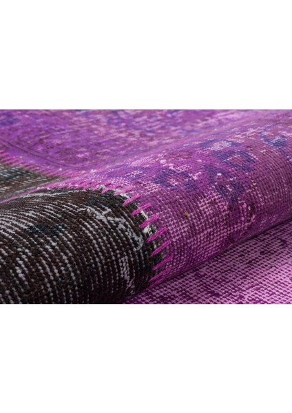 Modern El Dokuma Patchwork Halı Renkli Ölçü;150 x 150 fırsatları