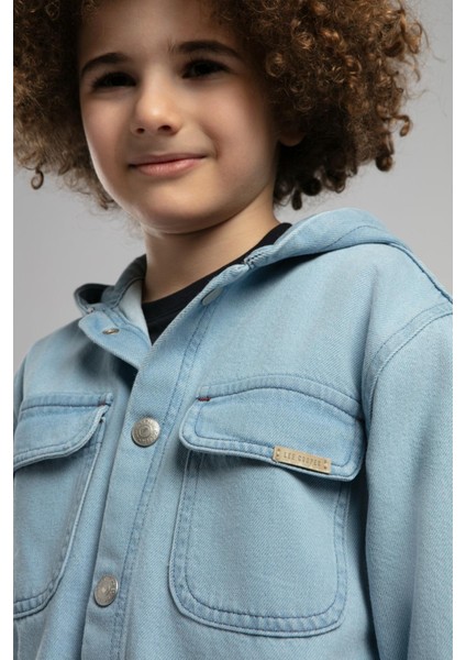 Texas Erkek Çocuk Jean Gömlek Denim