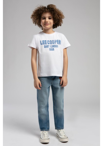 Dennis Erkek Çocuk T-Shirt Beyaz