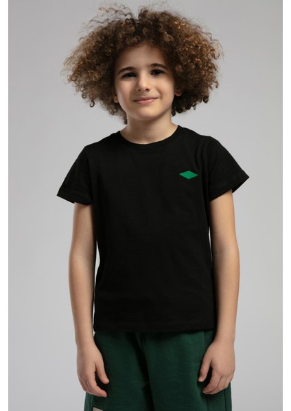 Barcelona Erkek Çocuk T-Shirt Siyah