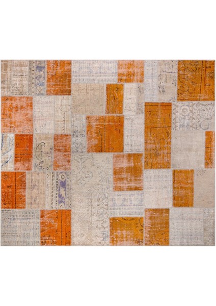 Modern El Dokuma Patchwork Halı Multi ÖLÇÜ;240 x 275
