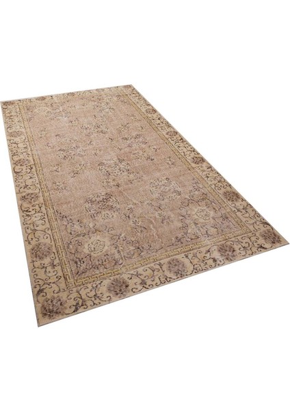 El Dokuma %100 Yün Türk Vintage Halı Yerli Üretim ÖLÇÜ;146X257 fırsatları