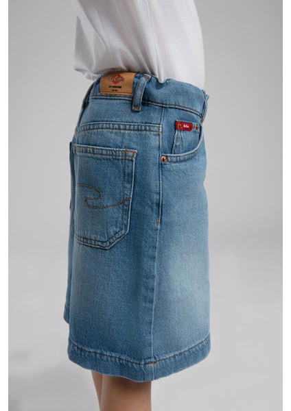 Chester 1 Erkek Çocuk Jean Şort Denim