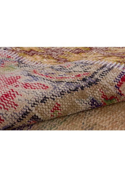 Modern El Dokuma Patchwork Halı Vintage Detaylı ÖLÇÜ;120 x 180 modelleri