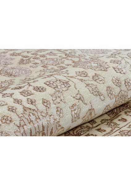 %100 Yün Halı Klasik El Dokuma Koleksiyonu Versaılles 802 Ivory/ıvory