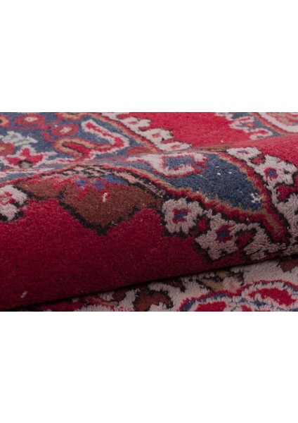 El Dokuma %100 Yün Türk Vintage Halı Yerli Üretim ÖLÇÜ;123X210