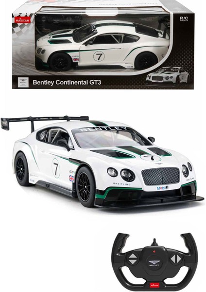 Uzaktan Kumandalı Bentley Continental Gt3 Araba 34 cm Orijinal Lisanslı Ürün