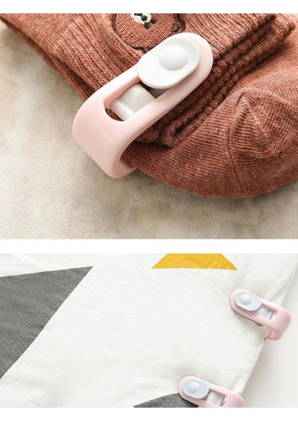 4 Adet Mandallı Yorgan Battaniye Sabitleme Klipsi Yorganınız Sabit Dursun Aleti Nevresim Tutucu