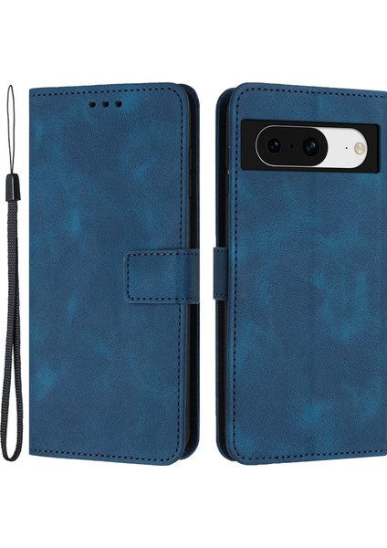 Google Pixel 8 Flip Pu Deri Telefon Kılıfı (Yurt Dışından)