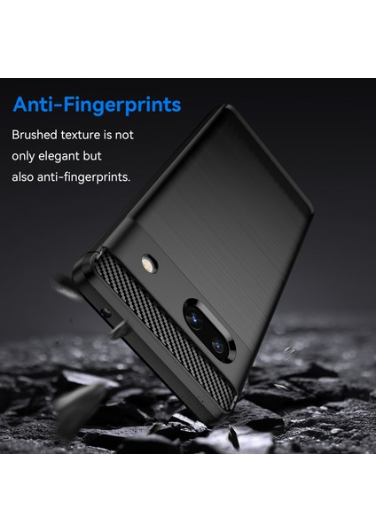 Google Pixel 7A Telefon Kapağı Tpu Karbon Fiber Doku Cep Telefonu Kabuğu (Yurt Dışından) fırsatları