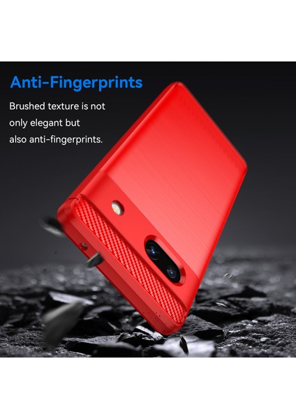 Google Pixel 7A Telefon Kapağı Tpu Karbon Fiber Doku Cep Telefonu Kabuğu (Yurt Dışından) fırsatları