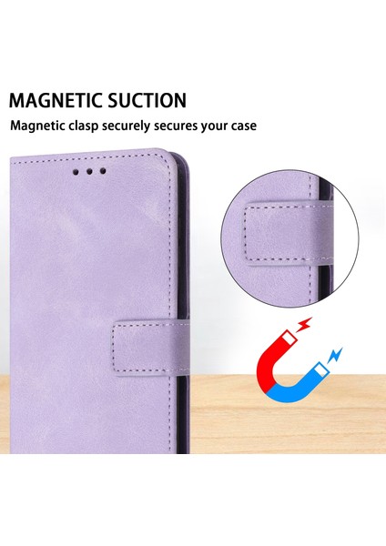 Google Pixel 8 Flip Pu Deri Telefon Kılıfı (Yurt Dışından)