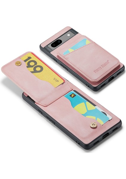 Google Pixel 8 Kickstand Tasarımı Pu+Tpu Kapak (Yurt Dışından)
