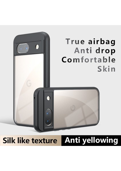 Google Pixel 8A Şeffaf Tpu + Pc Güçlendirilmiş Köşeler Telefon Kabuğu (Yurt Dışından) fiyatları