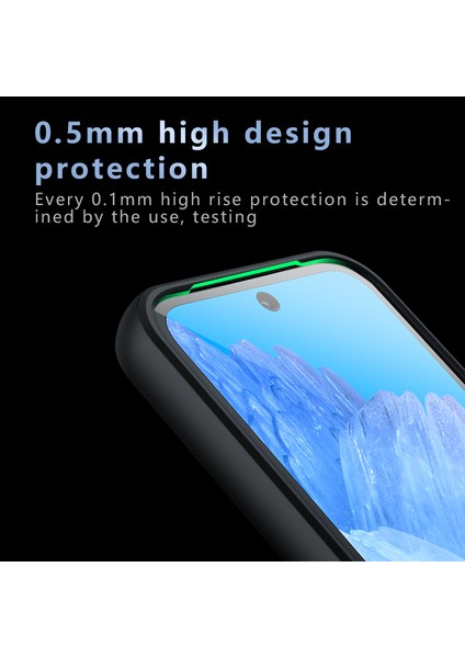 Google Pixel 8A Şeffaf Tpu + Pc Güçlendirilmiş Köşeler Telefon Kabuğu (Yurt Dışından) fırsatları