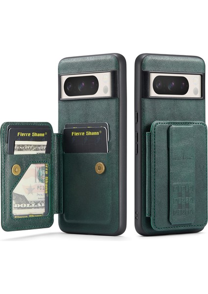 Google Pixel 8 Pro Rfıd Engelleme Deri Kaplama Arka Kapak (Yurt Dışından)