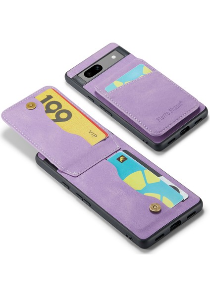 Google Pixel 8 Kickstand Tasarımı Pu+Tpu Kapak (Yurt Dışından)