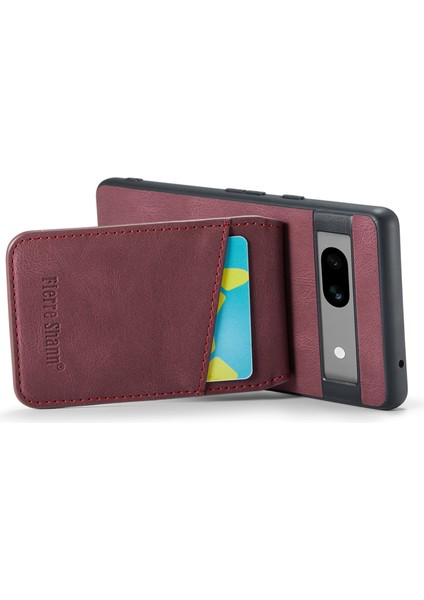 Google Pixel 8 Kickstand Tasarımı Pu+Tpu Kapak (Yurt Dışından)