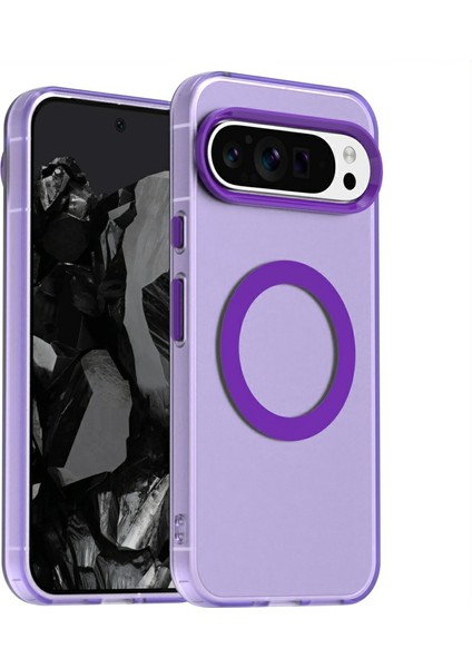 Google Pixel 9 Pro Xl Pc+Tpu+Pet Düşmeye Lı Telefon Kılıfı Magsafe ile Uyumlu (Yurt Dışından)