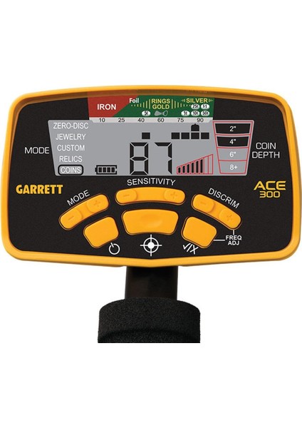 Ace 300İ Altın, Metal Dedektörü - Pointer Hediyeli