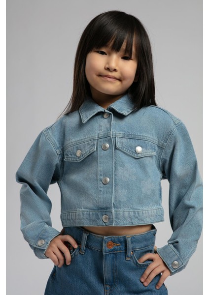 Star Kız Çocuk Jean Ceket Denim modelleri
