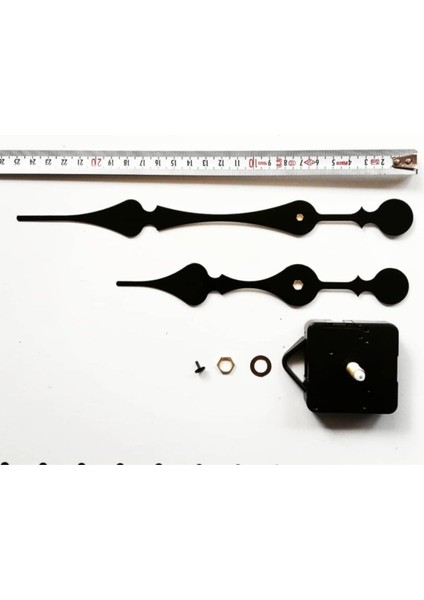 18 cm Yelkovan Akrep Duvar Saati Mekanizma