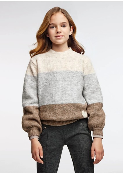 Kız Çocuk Örme Kazak