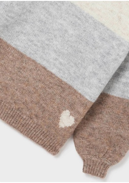 Kız Çocuk Örme Kazak modelleri