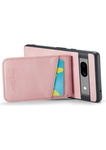 Google Pixel 7A Rfıd Engelleme Kart Yuvaları Pu+Tpu Telefon Kapağı (Yurt Dışından) modelleri