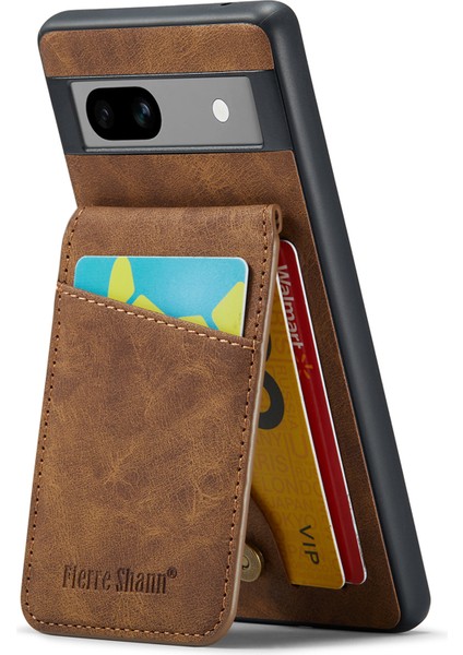 Google Pixel 7A Rfıd Engelleme Kart Yuvaları Pu+Tpu Telefon Kapağı (Yurt Dışından) fiyatları