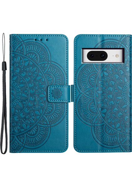 Google Pixel 8 Pu Deri Folyo Standı Görünüm Kapağı (Yurt Dışından)