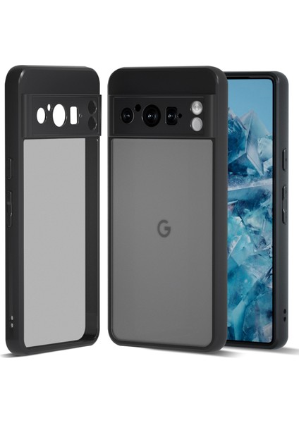 Google Pixel 8 Pro Şok Emici Güvenli Kavrama Telefon Arka Kılıfı (Yurt Dışından)