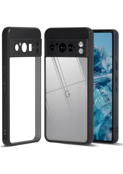 Google Pixel 8 Pro Şok Emici Güvenli Kavrama Telefon Arka Kılıfı (Yurt Dışından)
