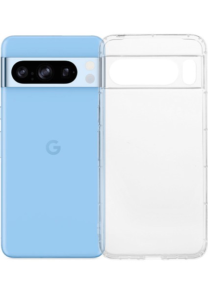 Google Pixel 8 Pro Şeffaf Kılıf Tpu Telefon Kapağı Hava Yastığı Koruması (Yurt Dışından)