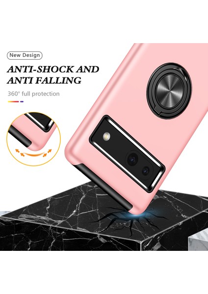 Google Pixel 8A Darbeye Dayanıklı Pc + Tpu Telefon Kılıfı ve Kickstand (Yurt Dışından) fırsatları