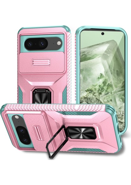 Google Pixel 8 Dar Kesim Döndürme Çubuğu Kapağı (Yurt Dışından)