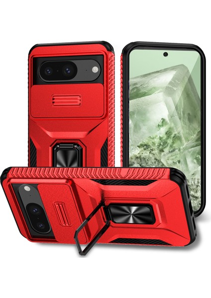 Google Pixel 8 Dar Kesim Döndürme Çubuğu Kapağı (Yurt Dışından)