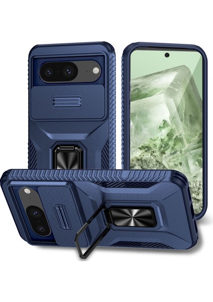 Google Pixel 8 Dar Kesim Döndürme Çubuğu Kapağı (Yurt Dışından)