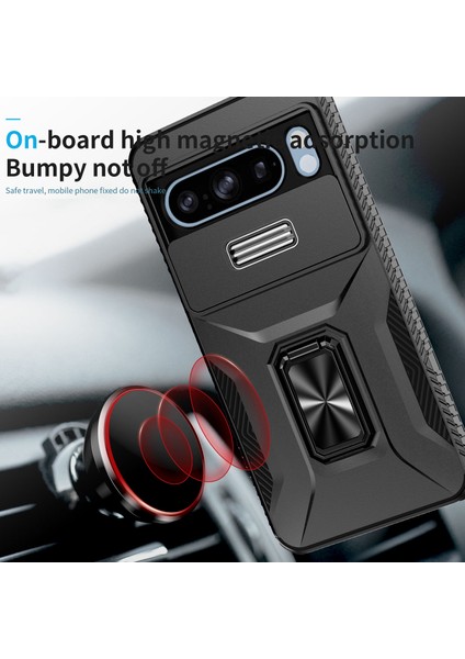 Google Pixel 8 Pro Telefon Kılıfı Kickstand Koruyucu Kapak (Yurt Dışından)