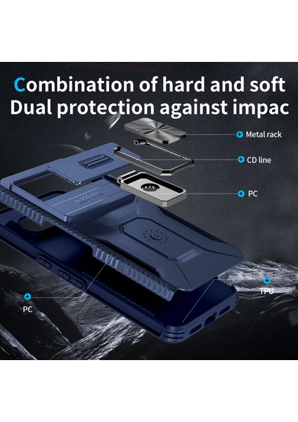 Google Pixel 8 Pro Telefon Kılıfı Kickstand Koruyucu Kapak (Yurt Dışından) indirimleri