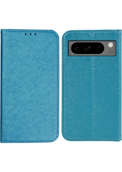 Google Pixel 8 Pro Pu Deri Cüzdan Desteği Standı Manyetik Düşmeye Dayanıklı Kapak (Yurt Dışından)