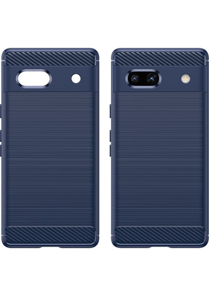 Google Pixel 7A Telefon Kapağı Tpu Karbon Fiber Doku Cep Telefonu Kabuğu (Yurt Dışından) modelleri