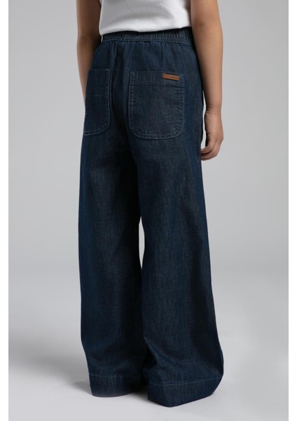 Lisa Kız Çocuk Jean Pantolon Dark Blue