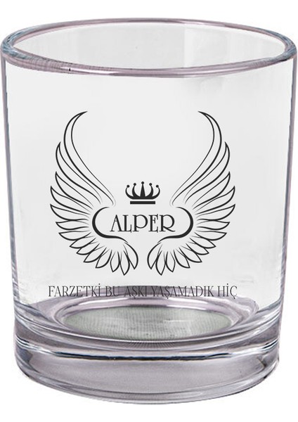 Kişiye Özel Isim Baskılı Viski Bardağı modelleri