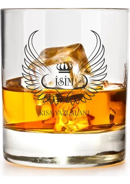 Kişiye Özel Isim Baskılı Viski Bardağı fırsatları