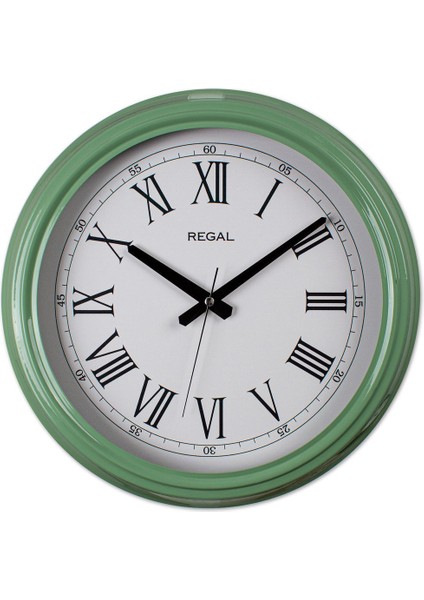 Roma Rakamlı Metal Duvar Saati