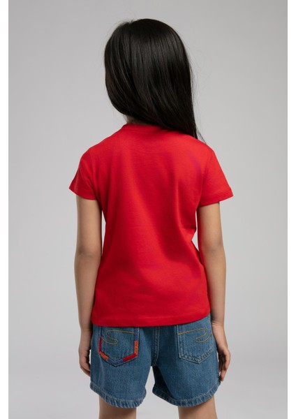 Newry Kız Çocuk T-Shirt Kırmızı modelleri