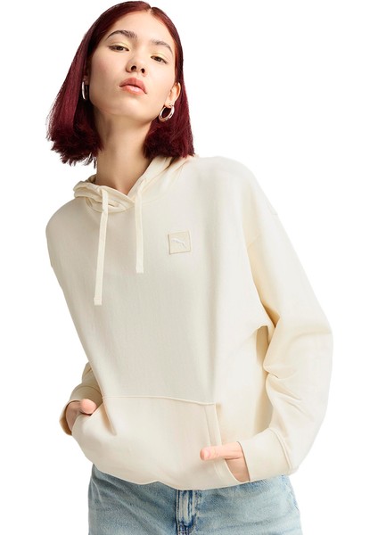 Essentials Elevated Kadın Bej Günlük Stil Sweatshirt 69090199